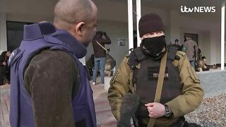 ITV News witnesses fighting between Ukrainian and Russian troops closing in on Kyiv | ITV News