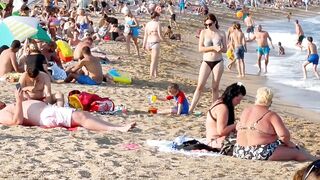 Barcelona beach walk ????️beach Barceloneta