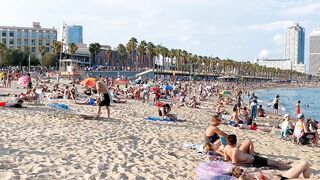 Barcelona beach walk ????️beach Barceloneta