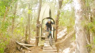 FUNKY trails on the BEACH (Virginia Key)