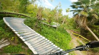 FUNKY trails on the BEACH (Virginia Key)