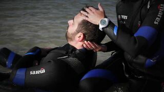 Removing an Unconscious Diver from the Water (Beach Exit 3)