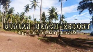 BUALAN BEACH RESORT @ brgy. Culasian San Pablo Zambo. Sur