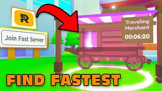 How to Find Traveling Merchant Fastest in Pet Simulator X