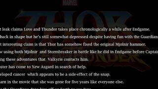 THOR : LOVE AND THUNDER (2022) Trailer | Marvel Studios & Disney + |Chris Hemsworth ,Natalie Portman