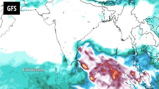 Chennai and North coastals going to witness rare march rains? | Models animation | EVK Weather