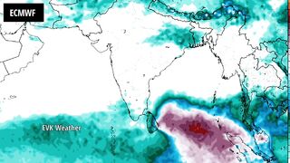 Chennai and North coastals going to witness rare march rains? | Models animation | EVK Weather