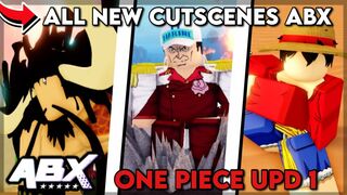 *ALL NEW* ANIME BATTLEGROUNDS X ONE PIECE CUTSCENES