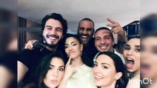 Celebrities at Demet Özdemir's birthday party