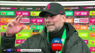 "The game could've been 5-5!" | Jürgen Klopp on his decisions during the Carabao Cup final ????