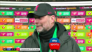 "The game could've been 5-5!" | Jürgen Klopp on his decisions during the Carabao Cup final ????