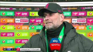 "The game could've been 5-5!" | Jürgen Klopp on his decisions during the Carabao Cup final ????