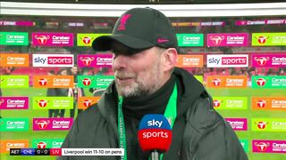 "The game could've been 5-5!" | Jürgen Klopp on his decisions during the Carabao Cup final ????