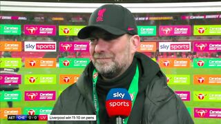 "The game could've been 5-5!" | Jürgen Klopp on his decisions during the Carabao Cup final ????