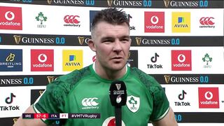 "Red cards like that do games no favours." Peter O'Mahony after Ireland's win over Italy.