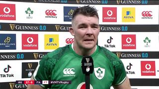 "Red cards like that do games no favours." Peter O'Mahony after Ireland's win over Italy.