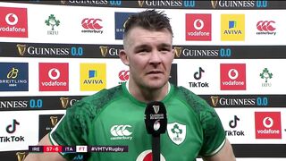 "Red cards like that do games no favours." Peter O'Mahony after Ireland's win over Italy.