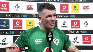 "Red cards like that do games no favours." Peter O'Mahony after Ireland's win over Italy.