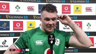 "Red cards like that do games no favours." Peter O'Mahony after Ireland's win over Italy.