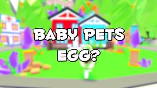 ???? ???? Baby Pets Update!???? Puppies and Kittens! Adopt Me! on Roblox