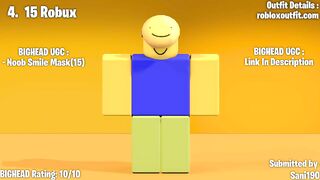 BIGHEAD UGC ROBLOX OUTFITS