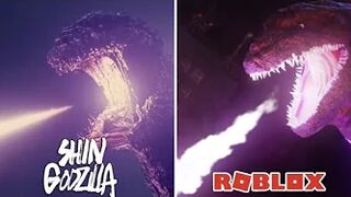 Shin Godzilla Movie Vs Kaiju Universe References | Roblox Kaiju Universe