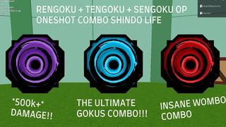 *NEW* Rengoku + Tengoku + Sengoku OP Oneshot Combo | Shindo Life Roblox