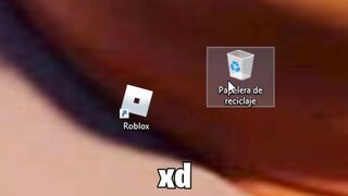 Cuando Borras Roblox..