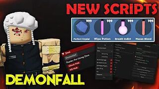 Demon Fall Script Hack Script OP New Script for Roblox