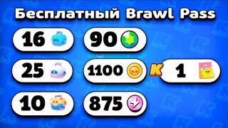 КАКИЕ НАГРАДЫ В 11 СЕЗОНЕ BRAWL PASS?! БИОКУПОЛ! Обнова Brawl Stars