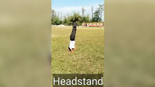 Headstand | Sirasasana | Advanced Yoga Poses #yogaandfitnesswithshiva #yoga #shorts #youtube