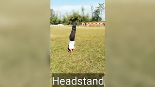 Headstand | Sirasasana | Advanced Yoga Poses #yogaandfitnesswithshiva #yoga #shorts #youtube