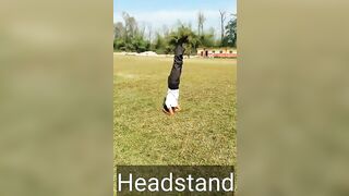 Headstand | Sirasasana | Advanced Yoga Poses #yogaandfitnesswithshiva #yoga #shorts #youtube