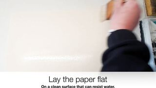 Paper stretching Without a Bathtub