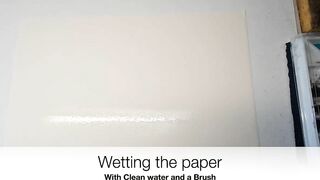 Paper stretching Without a Bathtub