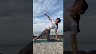 Yoga Art on the beach   Balance, strengthening, stretching   Full body