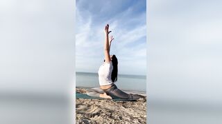 Yoga Art on the beach   Balance, strengthening, stretching   Full body