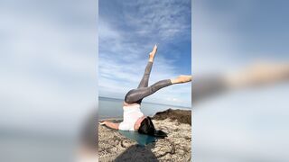 Yoga Art on the beach   Balance, strengthening, stretching   Full body