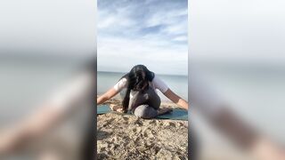 Yoga Art on the beach   Balance, strengthening, stretching   Full body