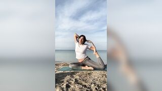 Yoga Art on the beach   Balance, strengthening, stretching   Full body