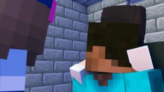 Steve you gotta help me i'm stuck - Compilation! Minecraft Animation