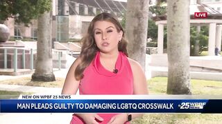 Man pleads guilty to LGBTQ crosswalk damage in Delray Beach