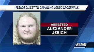 Man pleads guilty to LGBTQ crosswalk damage in Delray Beach