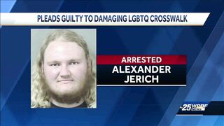 Man pleads guilty to LGBTQ crosswalk damage in Delray Beach