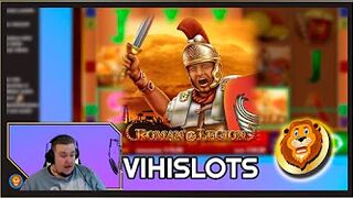 ROMAN LEGION ★ AMAZING BONUS WIN★ VIHISLOTS TWITCH STREAM