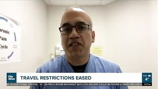 International travel restrictions eased for fully vaccinated