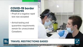 International travel restrictions eased for fully vaccinated
