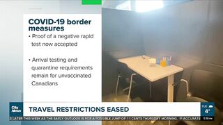 International travel restrictions eased for fully vaccinated