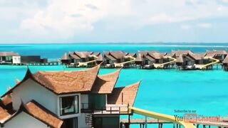 The most beautiful Island in Maldives | Water Villa | Travel Tube