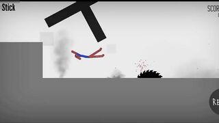 Best Falls | Stickman Dismounting funny moments #77